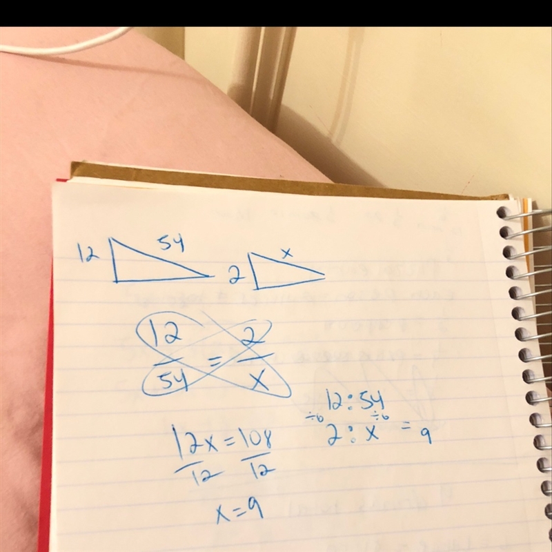 PLEASE HELP Use the diagram below to solve for x. If necessary, round your answer-example-1