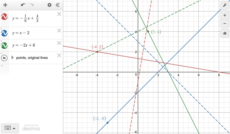 Help please through the given point and perpendicular to the given equation write-example-1