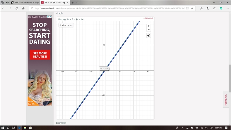 4n+2=8n-4n answer in step by step-example-1