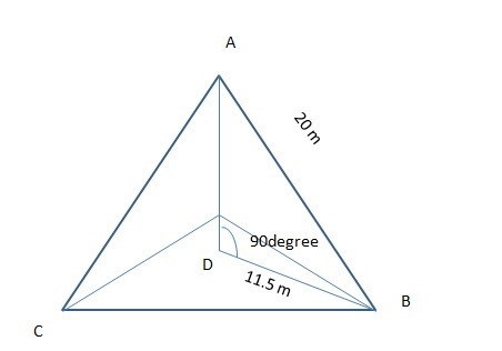 The Tetrahedron Superyacht designed by Jonathan Schwinge is a regular tetrahedron-example-1