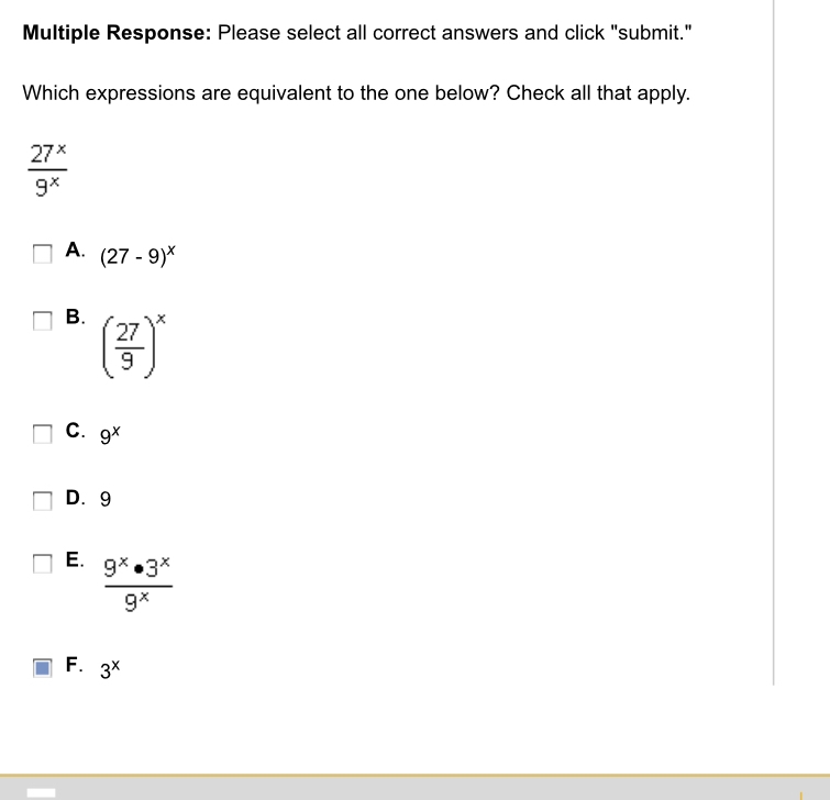 Please help me. I know 3^x but I’m confused how to figure out the other answers-example-1