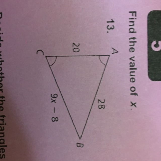 Find the value of x-example-1