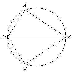 PLEASE HELP Given that angle DAB and angle DCB are right angles and measure BDC = 54°, what-example-1