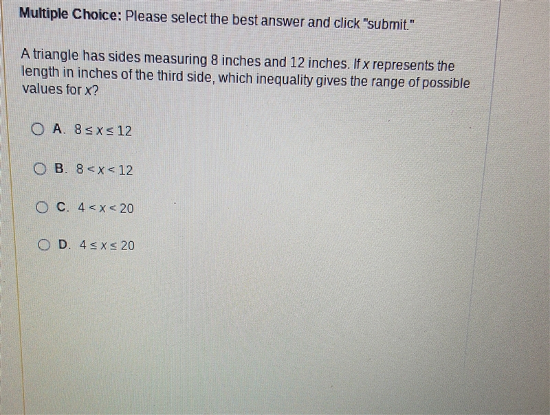 I'm thinking it may be B but I'm not too sure, can anyone help out?-example-1