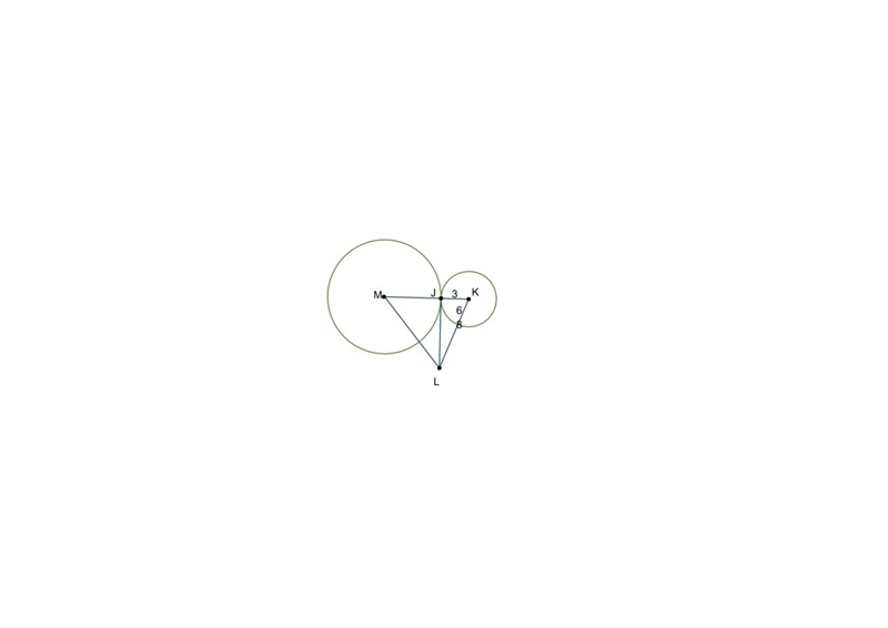 JL is a common tangent to circles M and K at point J. If angle MLK measures 61ᵒ, what-example-1