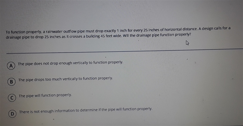 What is the answer A, B, C, or D-example-1