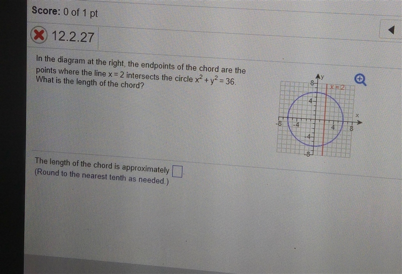 What is the length of the chord approximately?-example-1