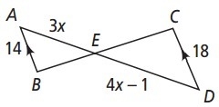 Find the value of x in the diagram below. 1 7 7/15 15/7-example-1