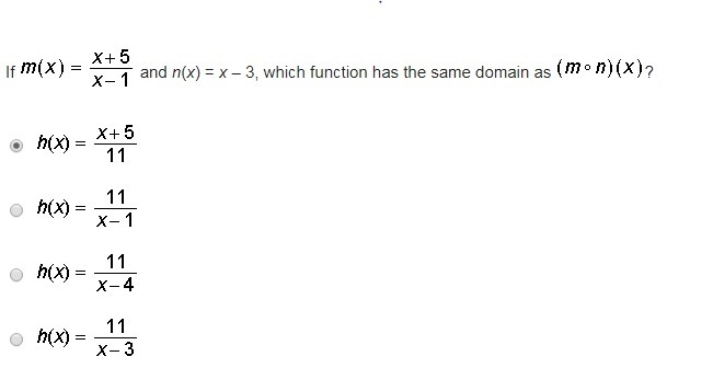 If mc019-1.jpg and n(x) = x – 3, which function has the same domain as mc019-2.jpg-example-1