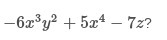 What is the degree of the Polynomial?-example-1