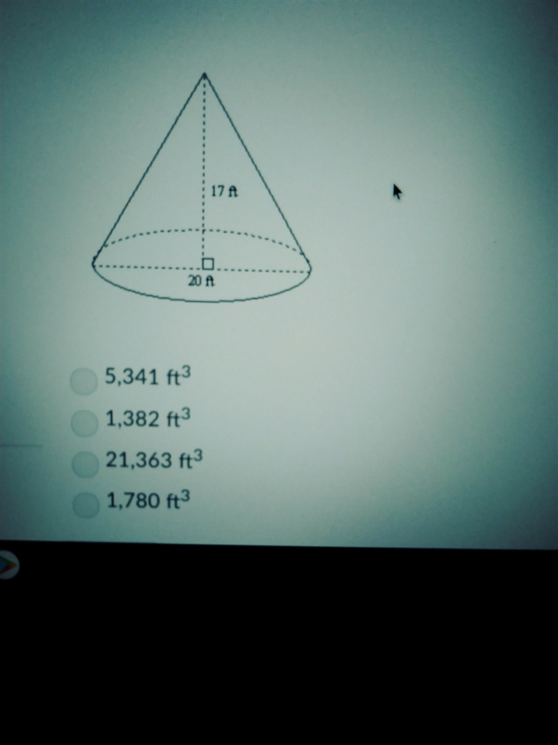 the diagram shows the dimension of a teepee.Find the volume of the building to the-example-1