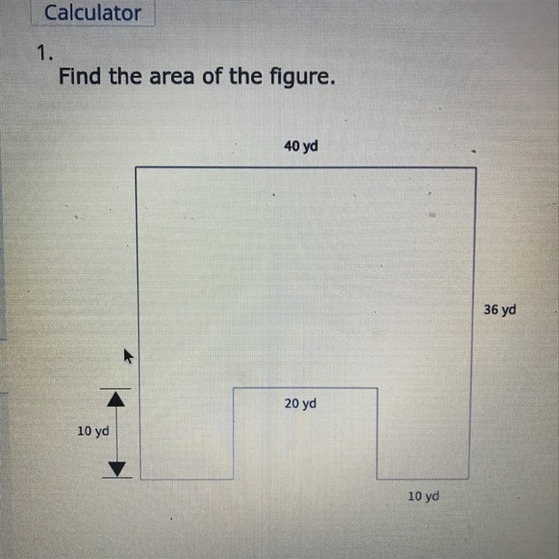 A. 1,240 yd^2 B. 620 yd^2 C. 116 yd^2 D. 1,580 yd^2-example-1