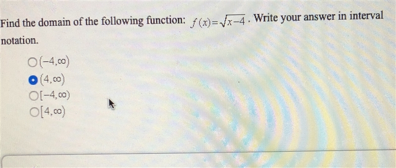 PreCalculus help?!?! Did I get this answer correct?-example-1