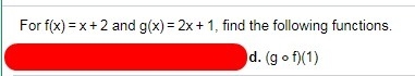 Find the following function of D-example-1