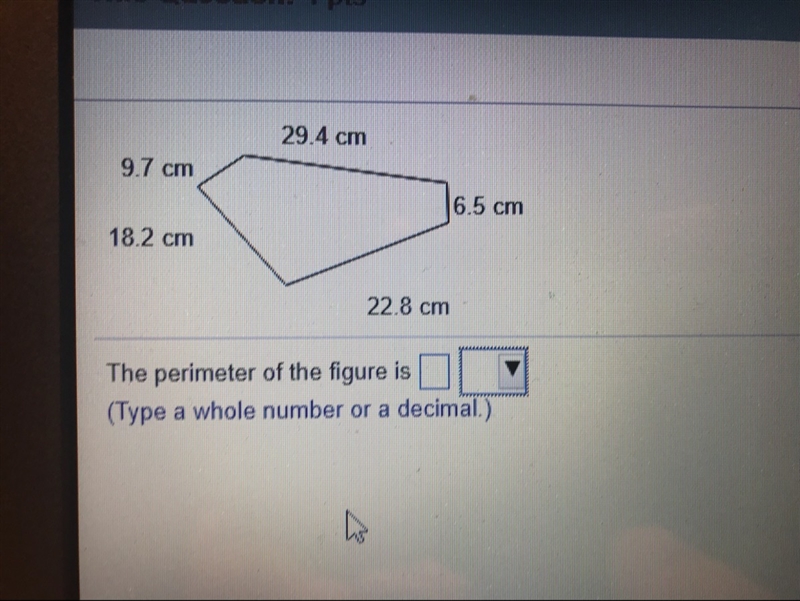 Find the perimeter. Can someone explain to me how to find it?-example-1