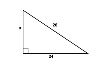 The length of the unknown leg is a0.-example-1