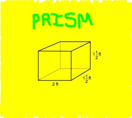 What is the volume of the prism? Enter your answer in the box as a mixed number in-example-1