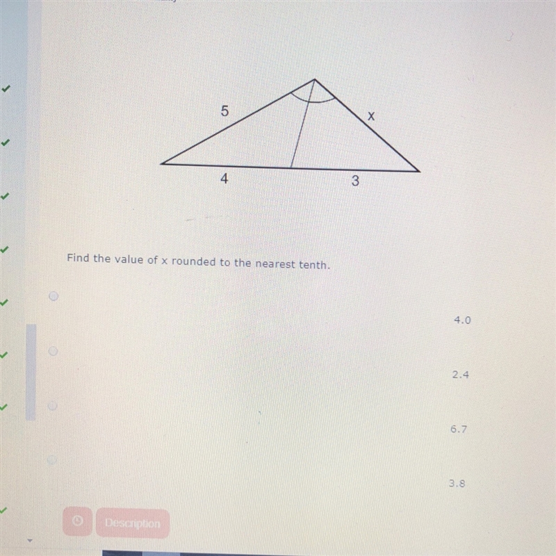 A. 4.0 B. 2.4 C. 6.7 D. 3.8-example-1