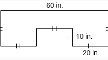 What is the perimeter of this figure? A. 200 in. B. 180 In. C. 220 in. D. 180 in.-example-1