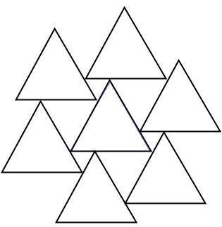 A section of a tessellated plane is shown. Which type of symmetry does the tessellated-example-1