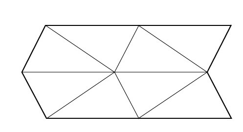 A section of a tessellated plane is shown. Which type of symmetry does the tessellated-example-1