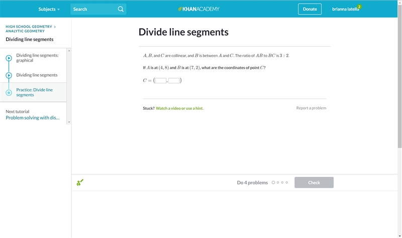 PLZ HELP ASAP DIVIDE LINE SEGMENTS-example-1