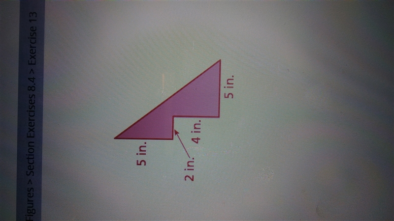 Find the area of the figure-example-1