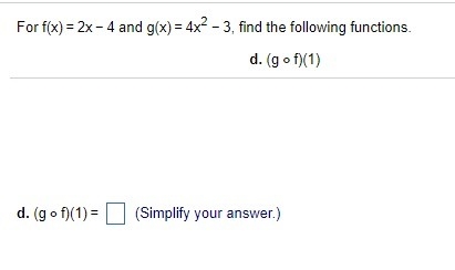 QF Q6.) Find the function for d.-example-1