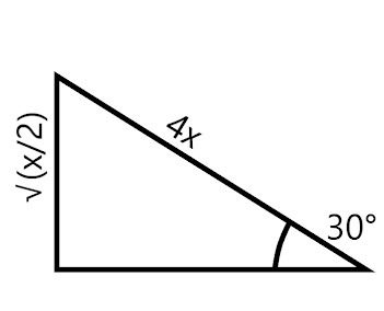 Solve for X. No need to show work.-example-1