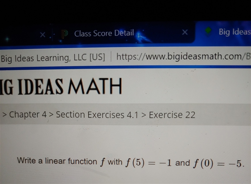 How do i wright linear functions-example-1