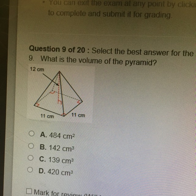 What is the volume of the pyramid?-example-1