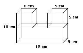 Please help!: Charlie built a toy using a rectangular prism and cubes as shown below-example-1