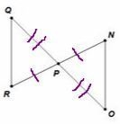 What theorem or postulate proves the two triangles congruent? Question 5 options: SSS-example-1