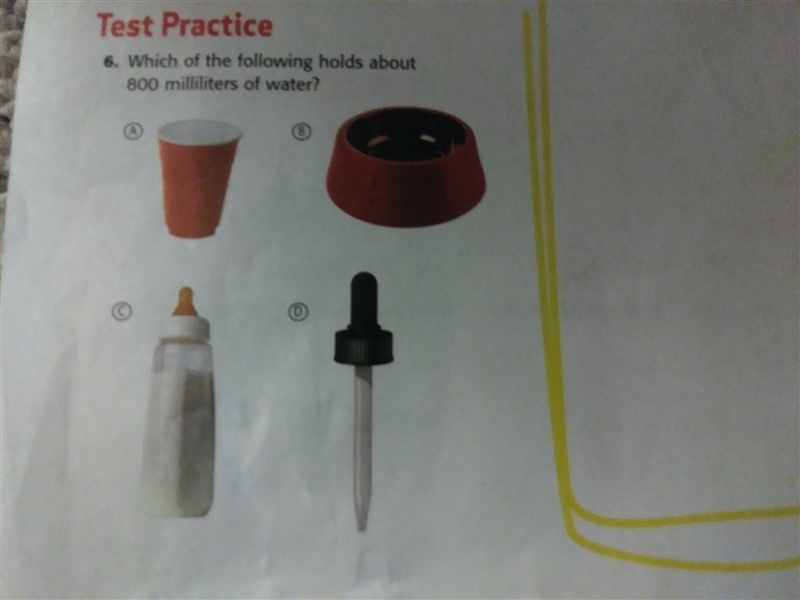 Which of the following holds about 800 milliliters o f water?-example-1