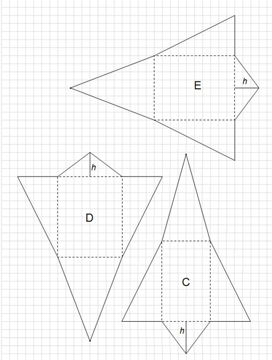 PLEASE HELP! 1. If you cut out all the nets carefully, fold along the inside lines-example-2