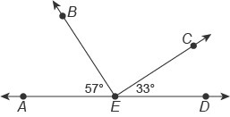 I need geometry help I don't know what is the correct classification for ∠BEC? I can-example-1