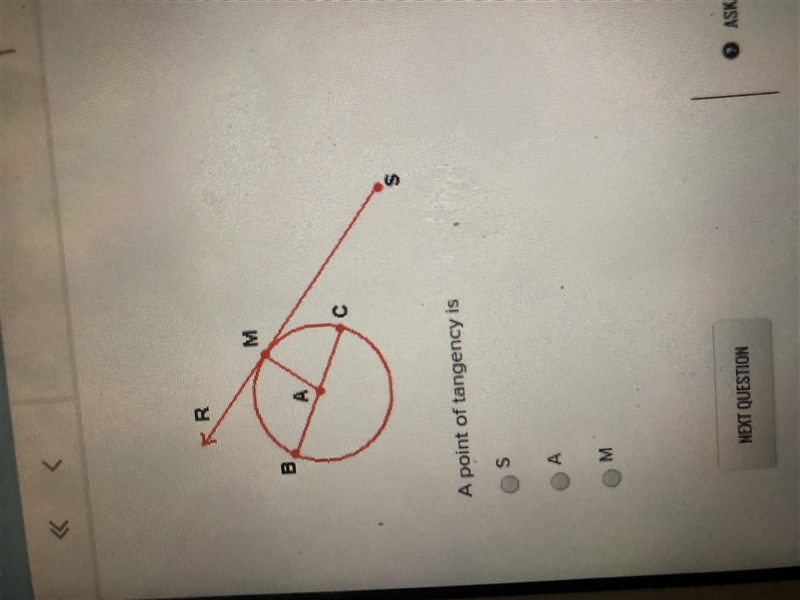 A point tangency is-example-1