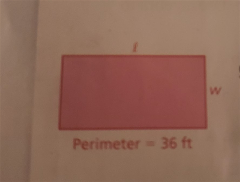 The length of the rectangle is twice its width. Write and solve a system of linear-example-1