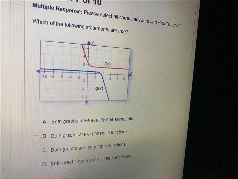 Which of the following statements are true?-example-1