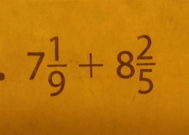 I need help on adding mixed fractions with unlike denominators-example-1