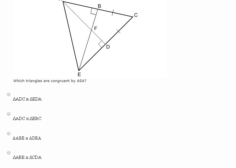 Which triangles are congruent by ASA?-example-1