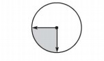 What fraction of the circle does the shaded angle represent??-example-1