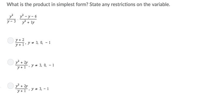 What is the product in simplest form? State any restrictions on the variable.-example-1