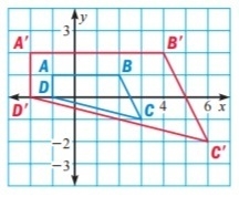 The scale factor of the dilation of figure ABCD is-example-1