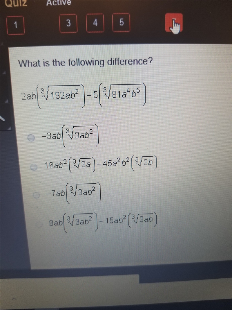 What is the following difference-example-1