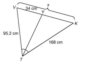 What is the value of x using the Pythagorean theorem?-example-1