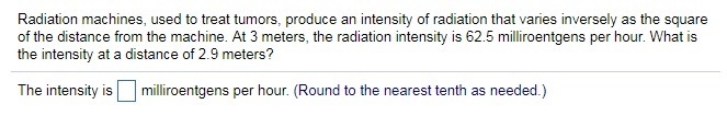 Find the intensity in milliroentgens per hour.-example-1