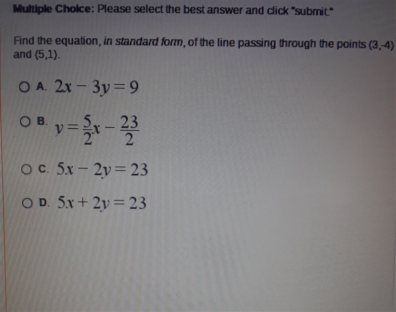 PLEASE HELP!!! THIS IS A LINEAR EQUATIONS-example-1