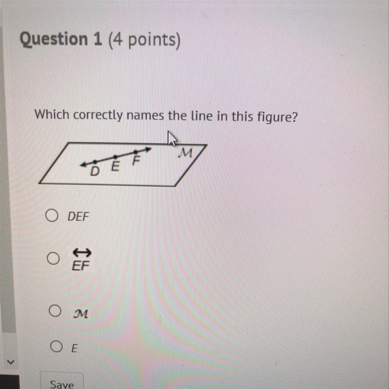 Which correctly names the line in this figure?-example-1