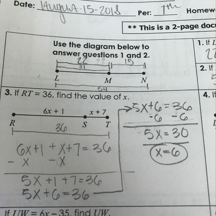 I’m not sure of my answer. Can anyone help?-example-1